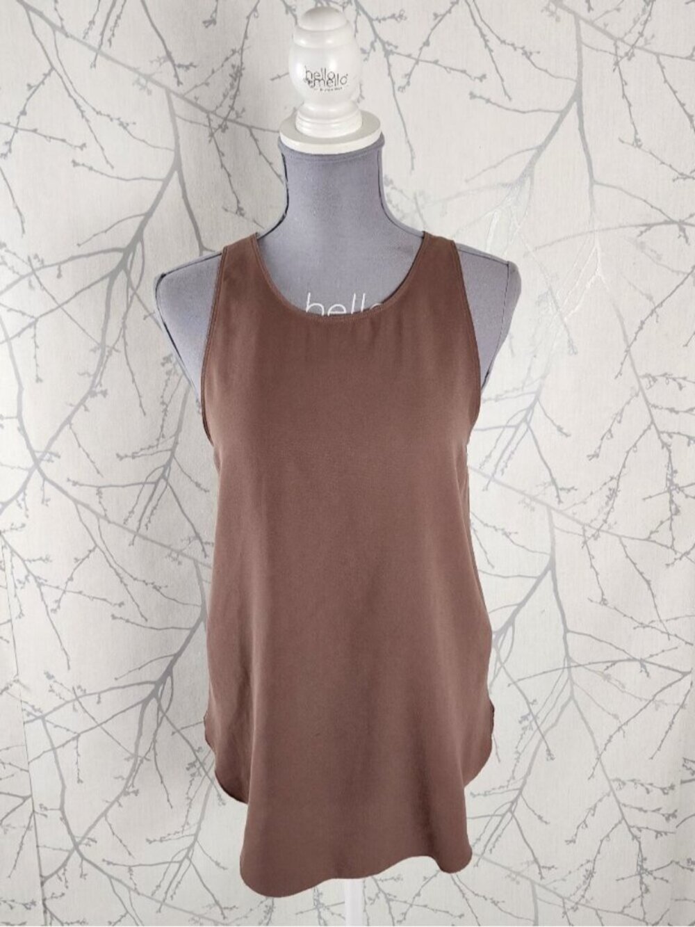 Wilfred Taupe Brown Sevres Sleeveless Tunic